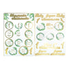 STICKERS PREMIER ANNIVERSAIRE X 30PCS