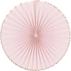 SET DE 3 EVENTAILS ROSE PASTEL ET OR
