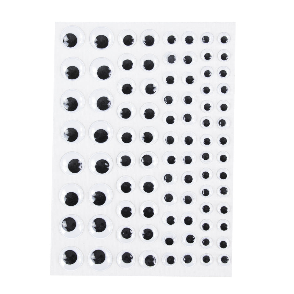 STICKERS YEUX MOBILES X 88