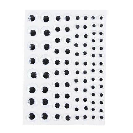 STICKERS YEUX MOBILES X 88