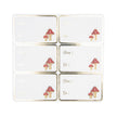 ETIQUETTES CADEAUX ADHESIVES CHAMPIGNONS X 12
