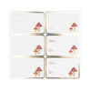 ETIQUETTES CADEAUX ADHESIVES CHAMPIGNONS X 12