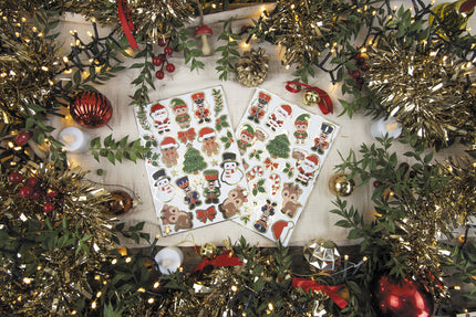 STICKERS SWEETY XMAS X 45PCS