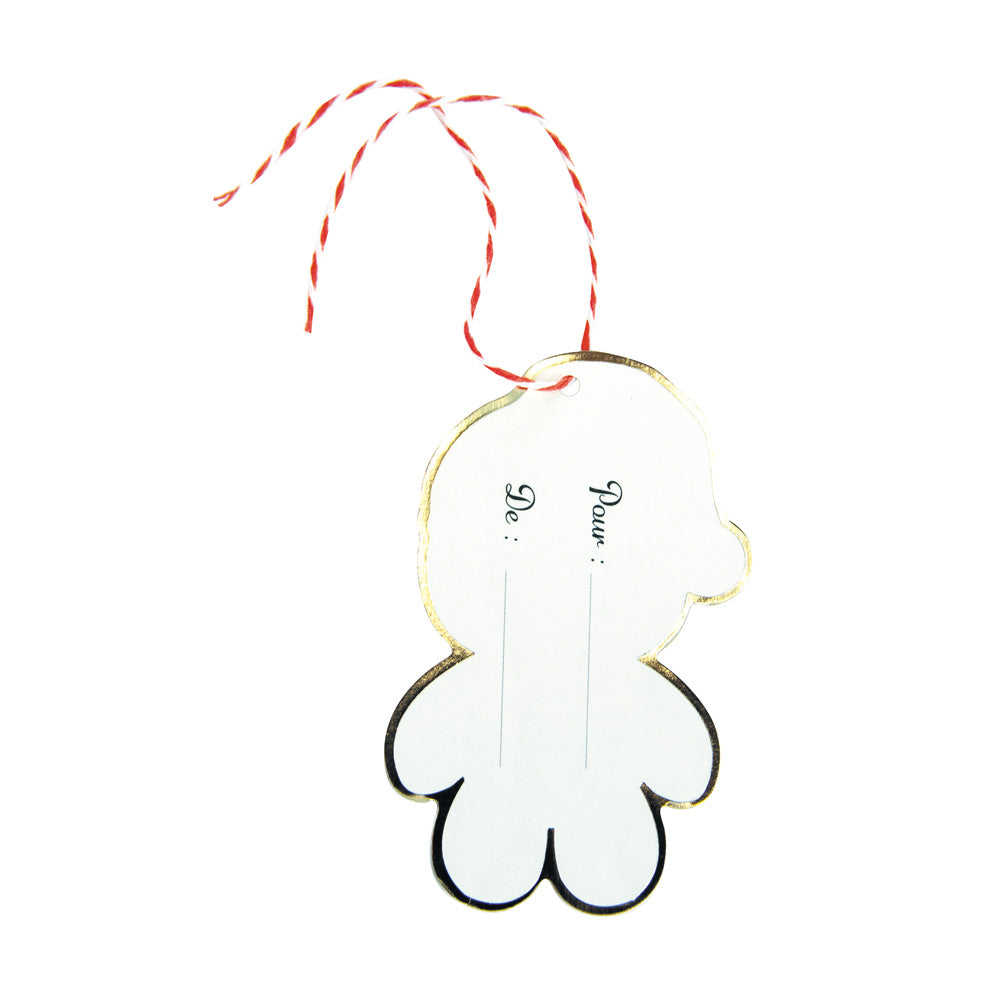 ETIQUETTES CADEAUX SWEETY XMAS X 10