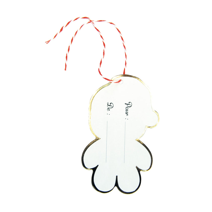 ETIQUETTES CADEAUX SWEETY XMAS X 10