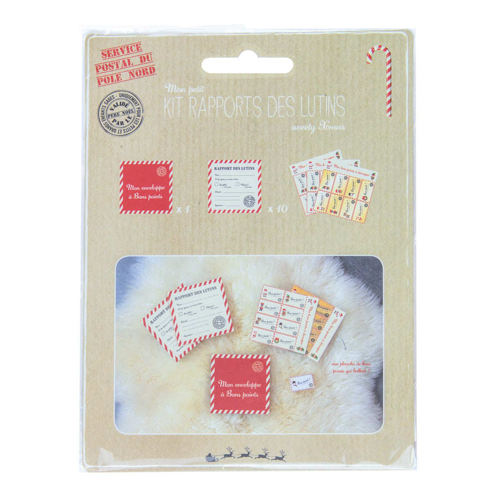 KIT RAPPORTS DES LUTINS SWEETY XMAS