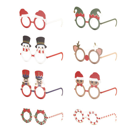LUNETTES RIGOLOTES SWEETY XMAS 8PCS