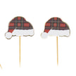 PICS A COCKTAIL BONNET TARTAN X 10PCS