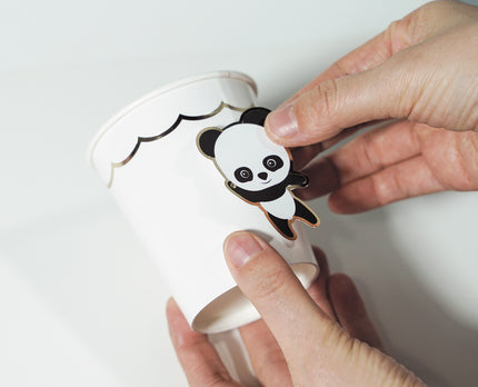 STICKERS BABY PANDA X 25PCS
