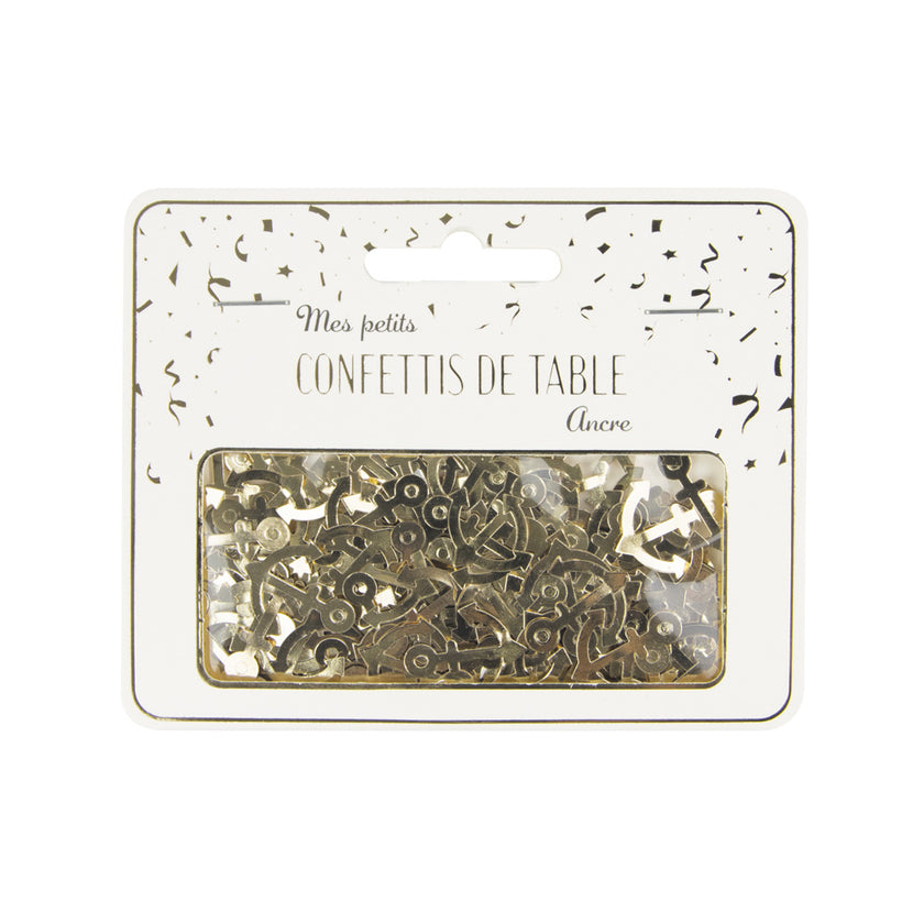 CONFETTIS DE TABLE ANCRE MARINIERE