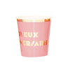GOBELETS 200ML MULTI JOYEUX ANNIVERSAIRE X 8