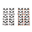 STICKERS VISAGES KAWAÏ JUNK FOOD X 28PCS