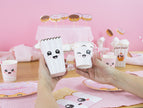 STICKERS VISAGES KAWAÏ JUNK FOOD X 28PCS