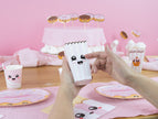 STICKERS VISAGES KAWAÏ JUNK FOOD X 28PCS