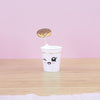 STICKERS VISAGES KAWAÏ JUNK FOOD X 28PCS