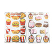 STICKERS JUNK FOOD X 25PCS