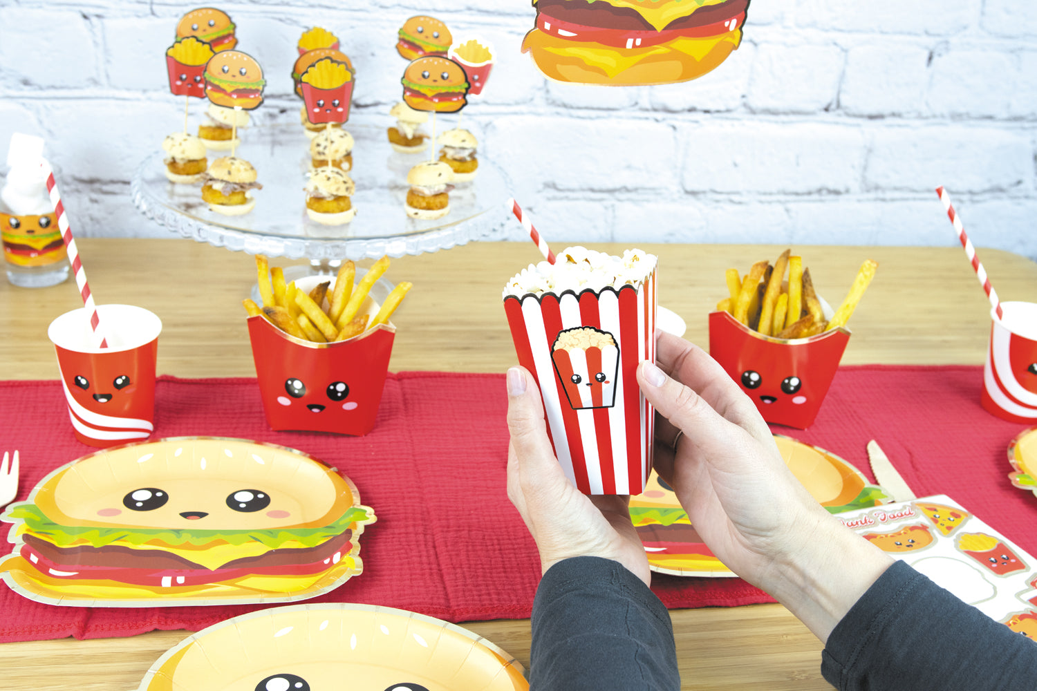 STICKERS JUNK FOOD X 25PCS