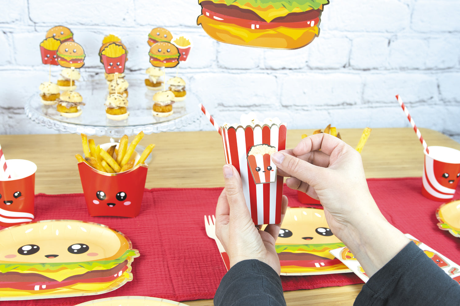 STICKERS JUNK FOOD X 25PCS