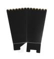 BOITES A POP-CORN NOIRE ET OR X 8