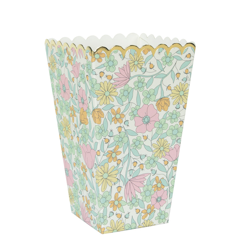 BOITES A POP-CORN SHABBY ET OR X 8