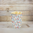 BOITES A POP-CORN FLEURS ET OR X 8