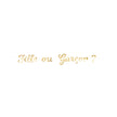 GUIRLANDE LETTRES FILLE OU GARCON GENDER REVEAL OR