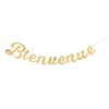 GUIRLANDE LETTRES BIENVENUE OR