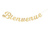 GUIRLANDE LETTRES BIENVENUE OR