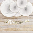 GUIRLANDE LETTRES FELICITATIONS OR 1.4M