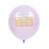 BALLONS DE BAUDRUCHE 90'S PARTY X 6