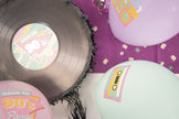 BALLONS DE BAUDRUCHE 90'S PARTY X 6