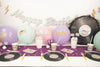 BALLONS DE BAUDRUCHE 90'S PARTY X 6
