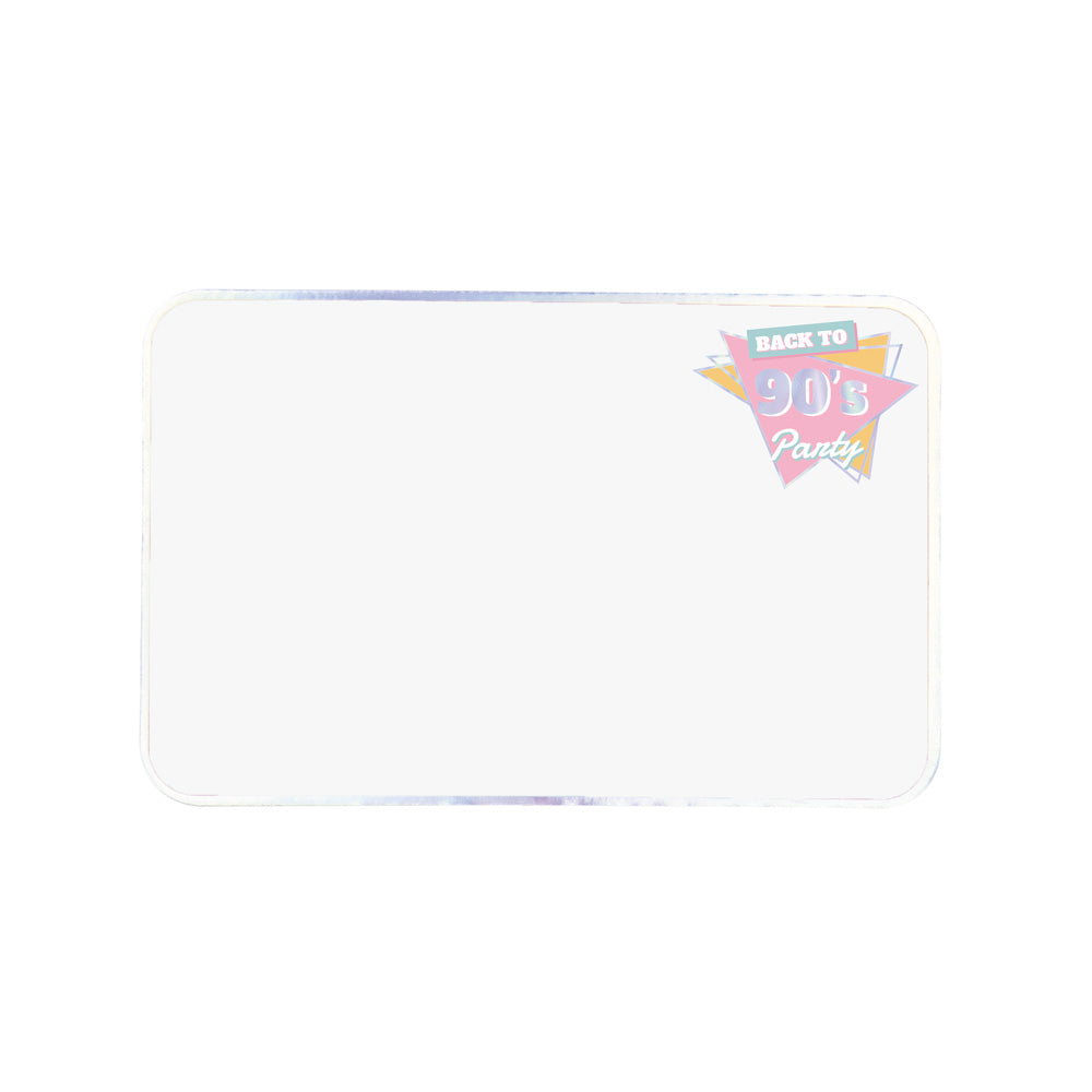 SET DE 8 CARTES 90'S PARTY