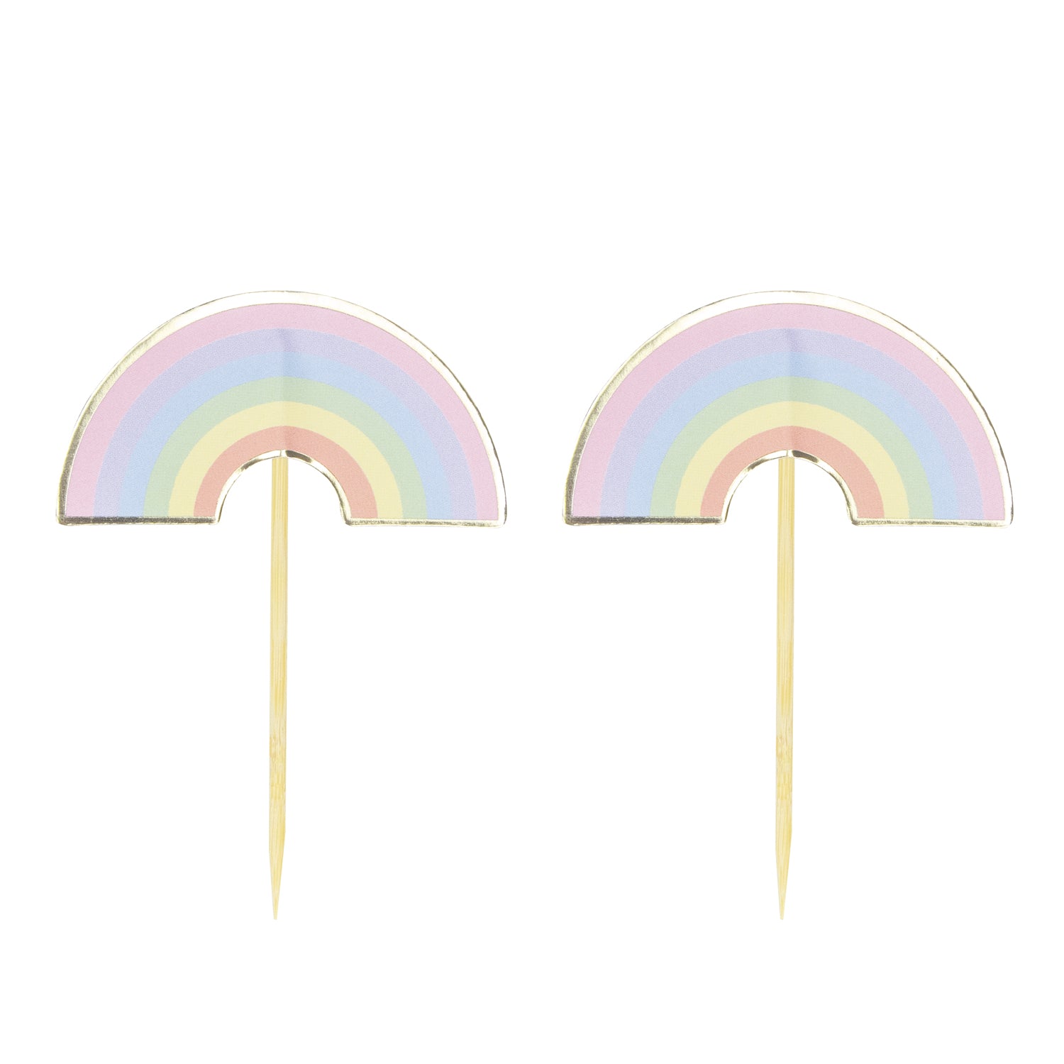 PICS A COCKTAIL ARC EN CIEL PASTEL X 10