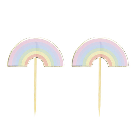 PICS A COCKTAIL ARC EN CIEL PASTEL X 10