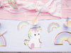 ASSIETTES BABY LICORNE 25CM X 8