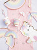 ASSIETTES BABY LICORNE 25CM X 8