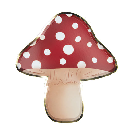 ASSIETTES CHAMPIGNON X 8