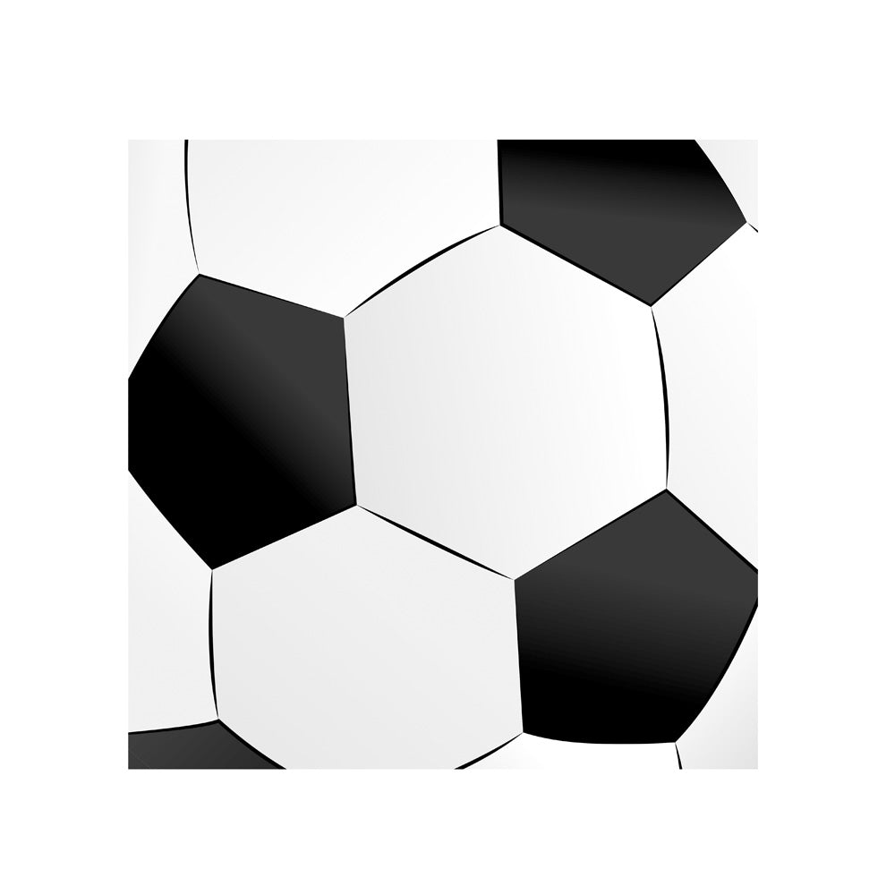 SERVIETTES FOOTBALL 33X33CM X 16