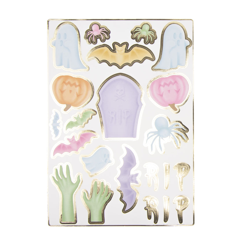 STICKERS HALLOWEEN PASTEL X 40PCS
