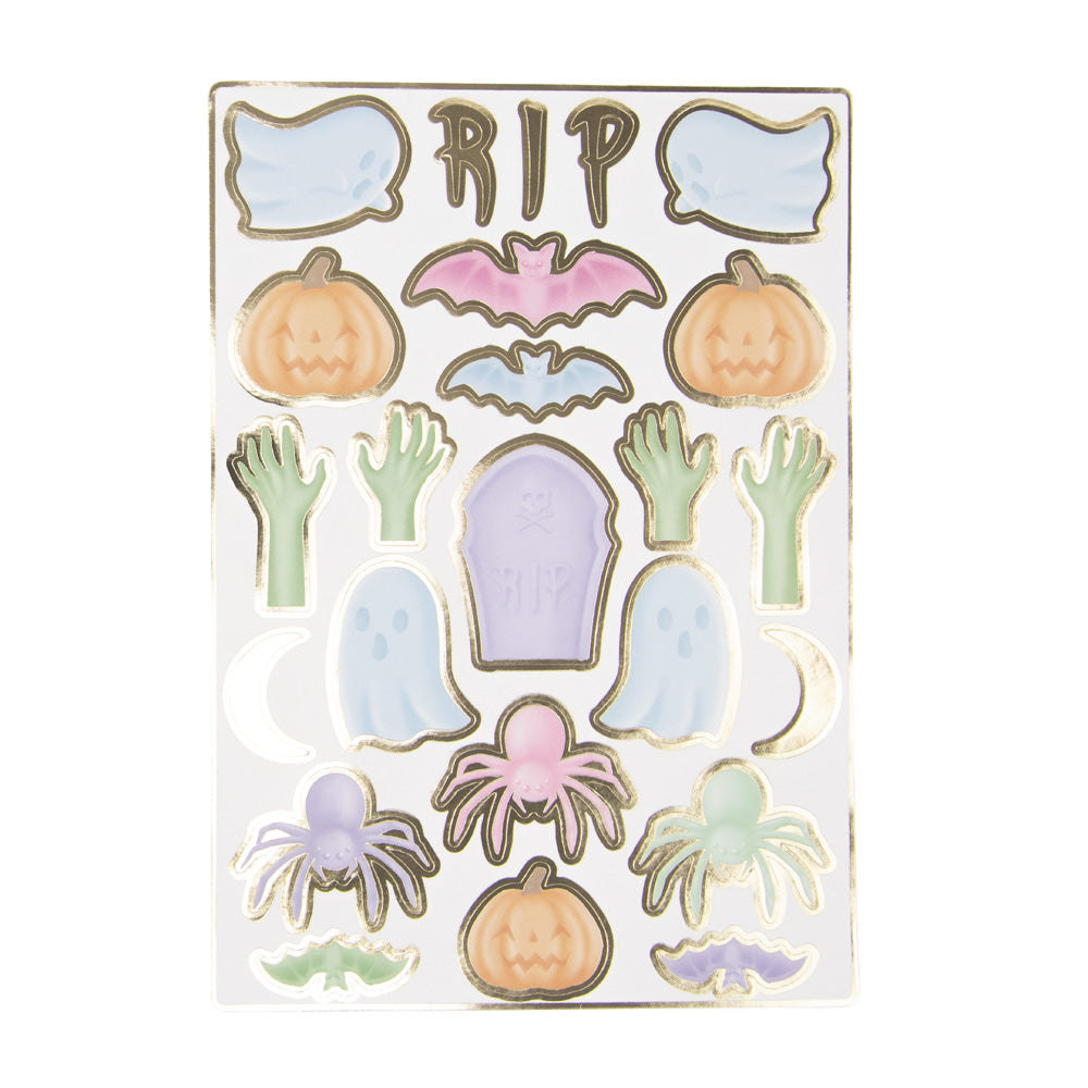 STICKERS HALLOWEEN PASTEL X 40PCS