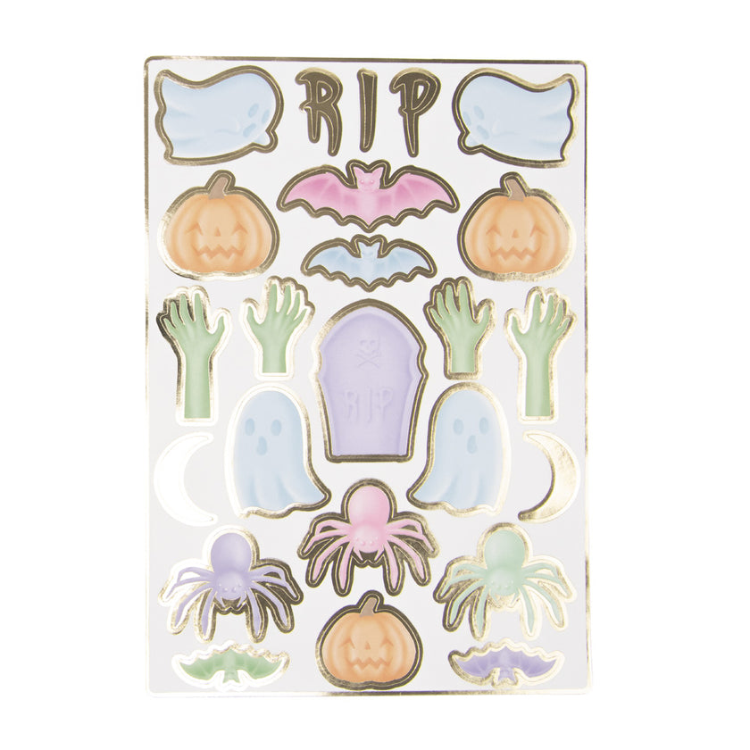 STICKERS HALLOWEEN PASTEL X 40PCS