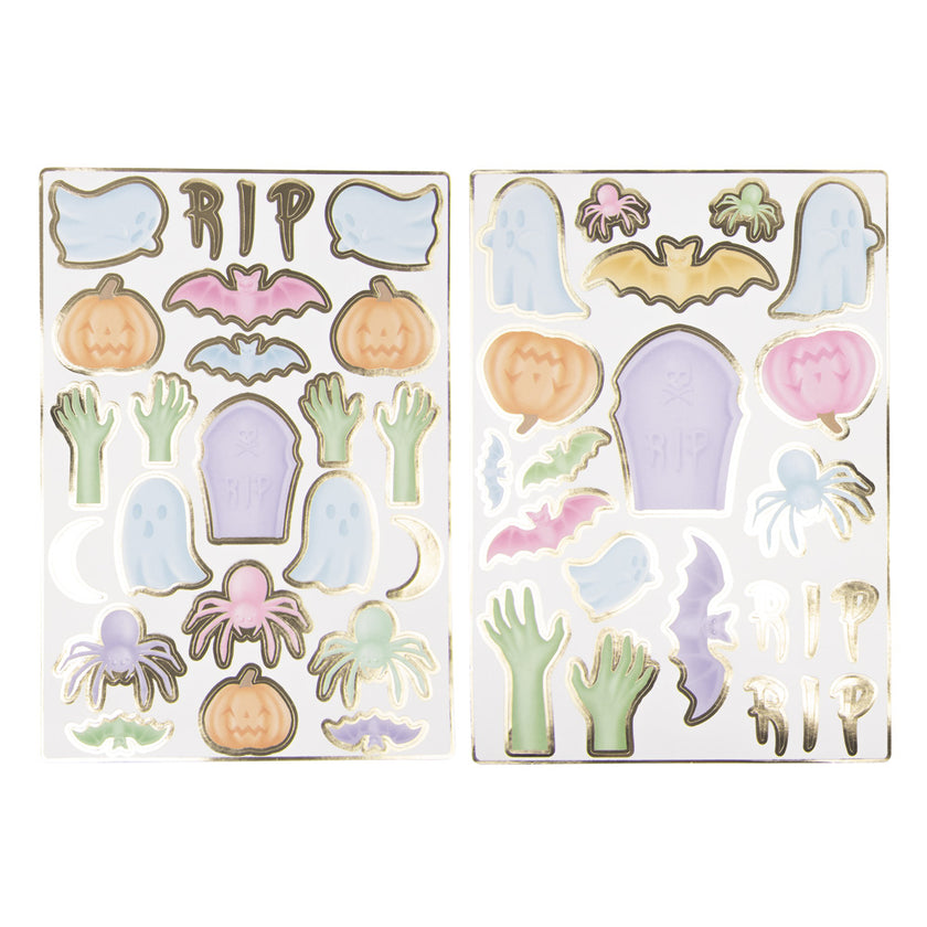 STICKERS HALLOWEEN PASTEL X 40PCS