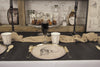 ASSIETTES CRANE CABINET DE CURIOSITES 22CM  X 8
