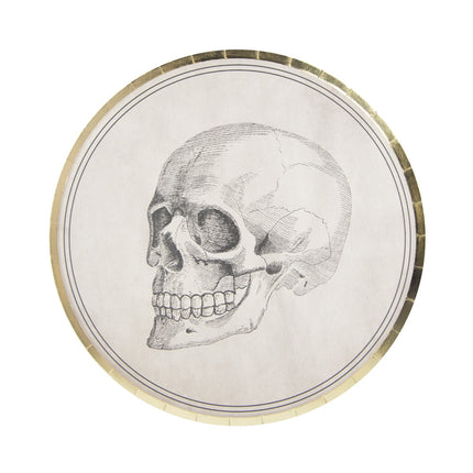 ASSIETTES CRANE CABINET DE CURIOSITES 22CM  X 8