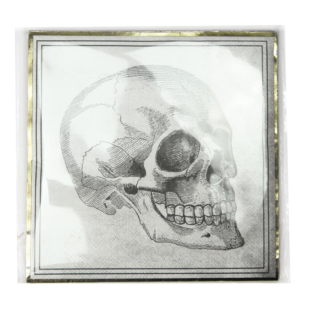 SERVIETTES 33X33CM CRANE CABINET DE CURIOSITES X 16