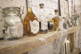 DECORATIONS POUR BOUTEILLES CABINET DE CURIOSITES X 15PCS