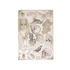 STICKERS CABINET DE CURIOSITES X 25PCS
