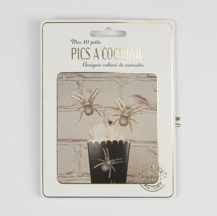 PICS A COCKTAIL ARAIGNEES CABINET DE CURIOSITES X 10