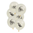 BALLONS DE BAUDRUCHE CABINET DE CURIOSITES X 6